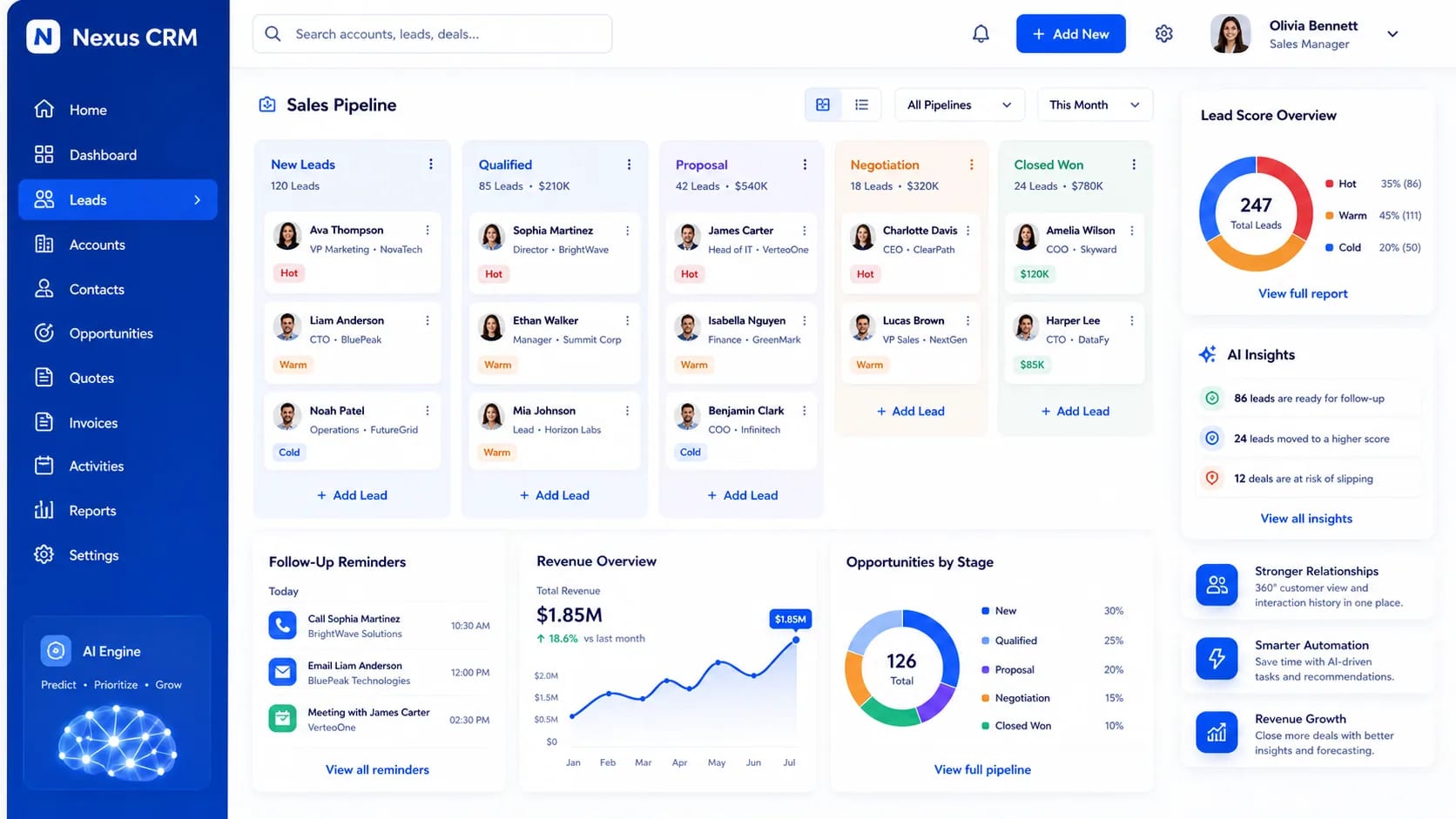 Client Relationship Management Platform case study preview